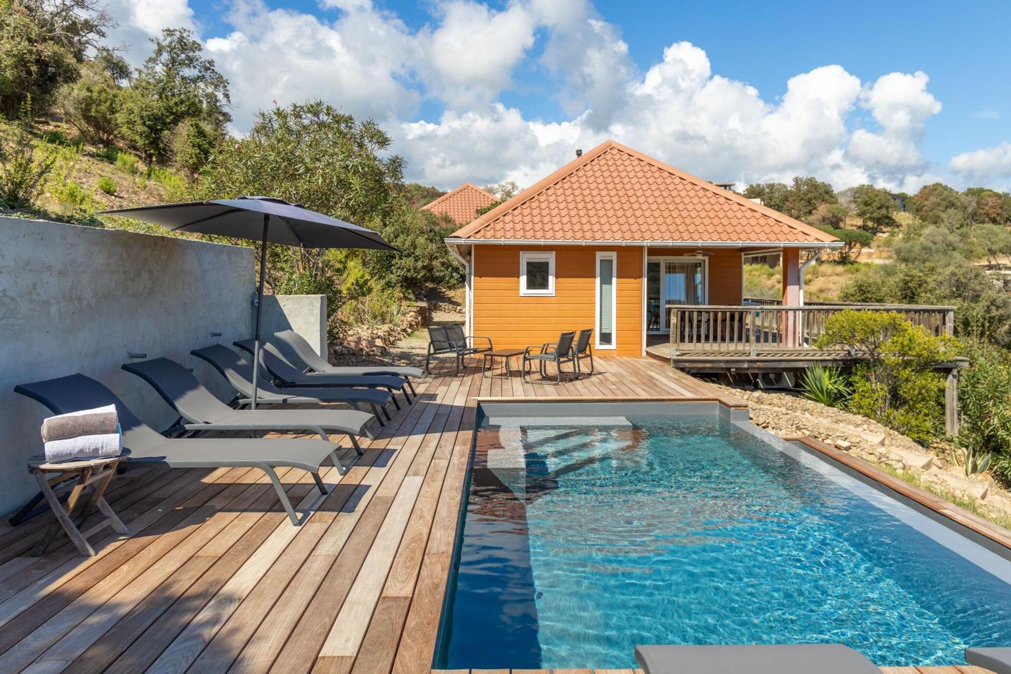 Villa Vista Mare 11 Favone Conca Exterior foto