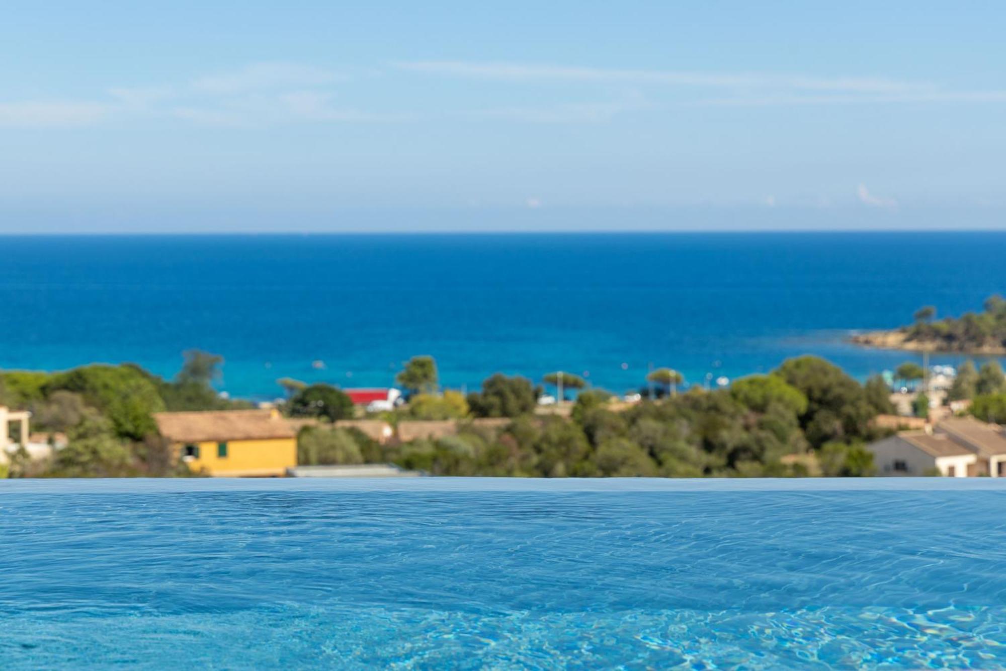 Villa Vista Mare 11 Favone Conca Exterior foto
